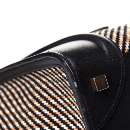 Celine Twill Smooth Calfskin Mini Luggage Dune Black 5 of 14
