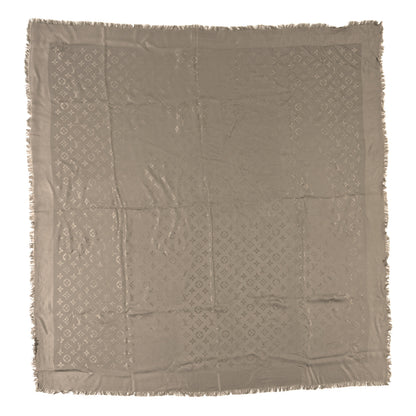 Louis Vuitton Silk Wool Monogram Shawl Verone 1 of 5