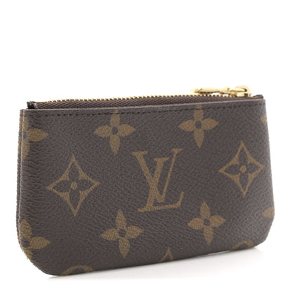Louis Vuitton Monogram 2022 Christmas Animation Paris Key Pouch Pink 3 of 7