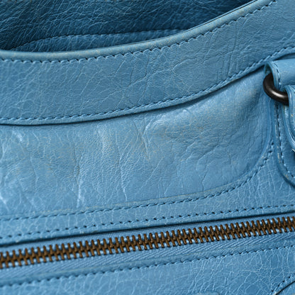 Balenciaga Agneau Classic Hardware Velo Bleu Indigo 15 of 17