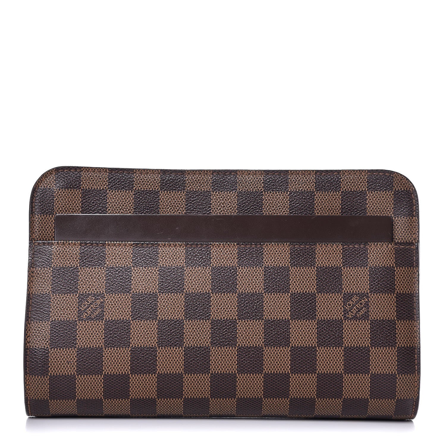 Louis Vuitton Damier Ebene Pochette Saint Louis Clutch 1 of 11