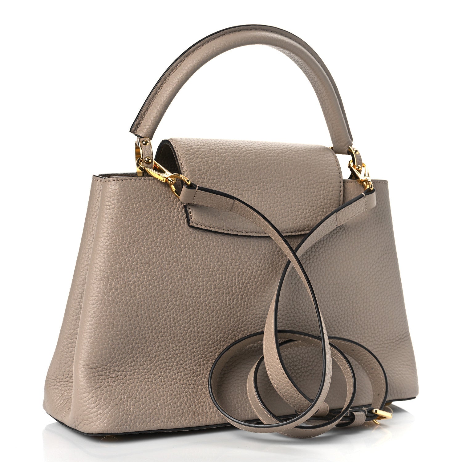 Louis Vuitton Taurillon Capucines PM Galet 3 of 8