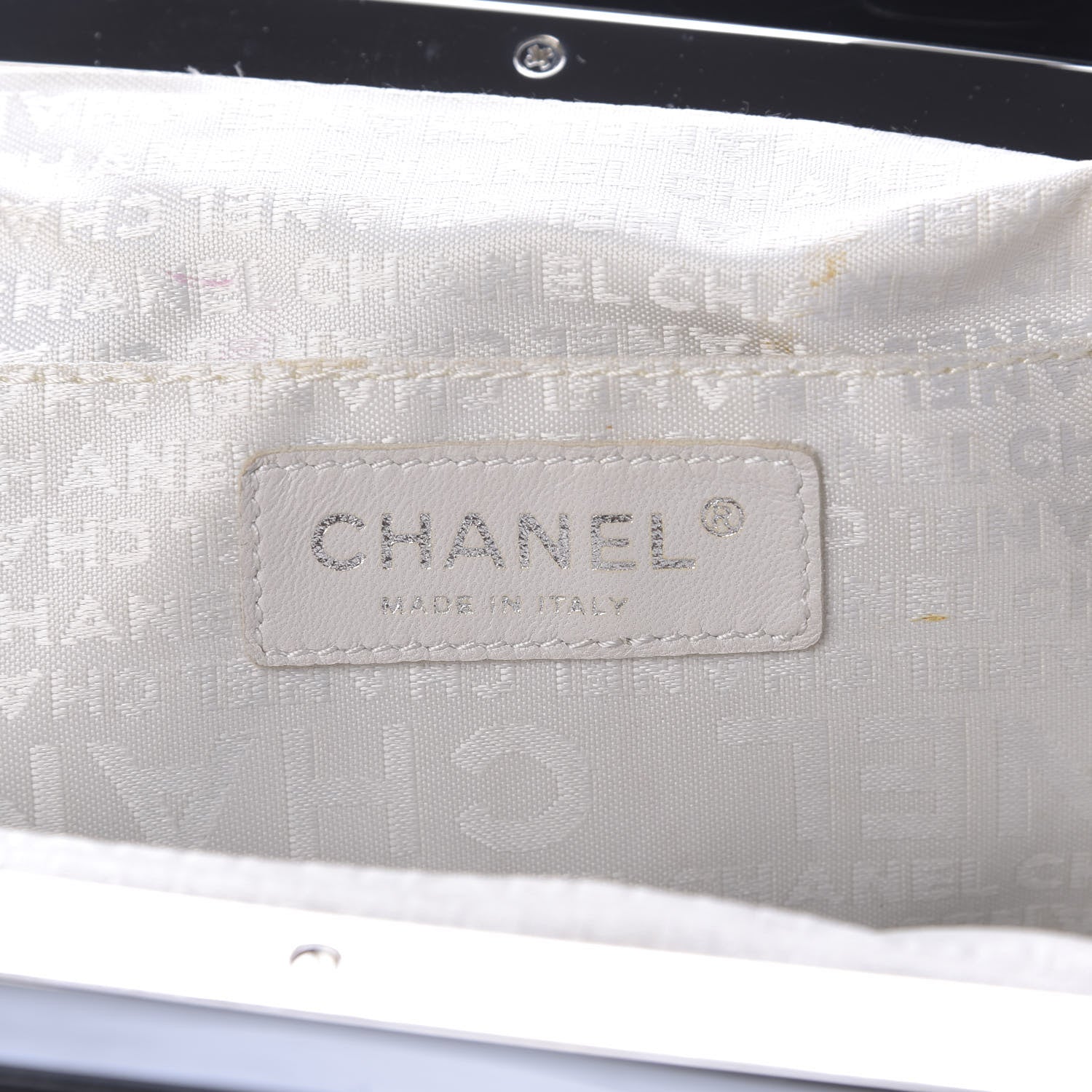 Chanel Rabbit Fur N°5 Frame Bag Beige 8 of 10