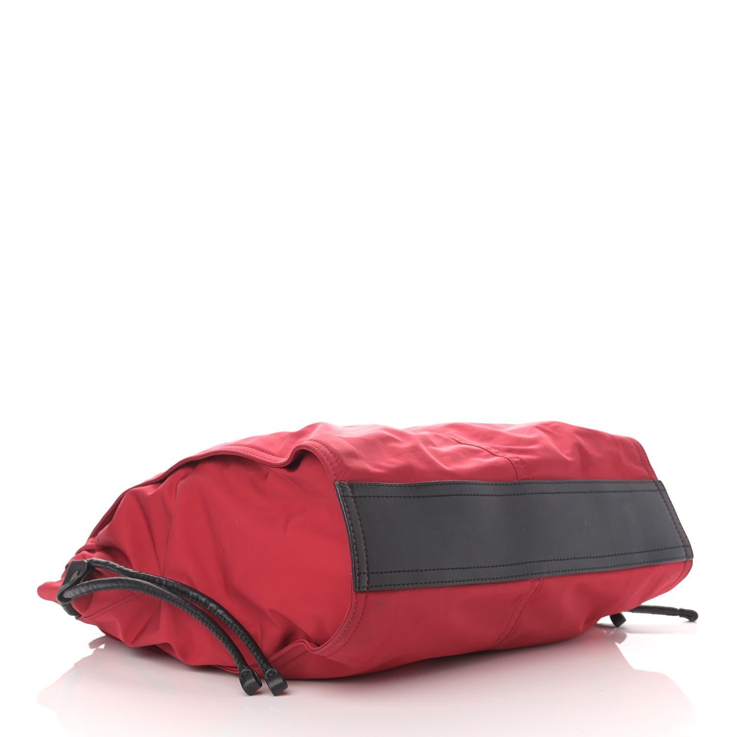 Burberry Nylon Small Buckleigh Packable Tote Red 3 of 16