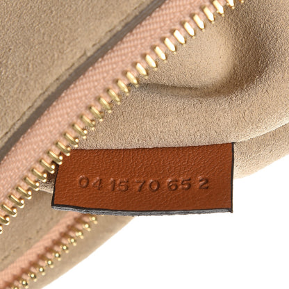Chloe Suede Calfskin Medium Faye Shoulder Bag Tobacco 7 of 9