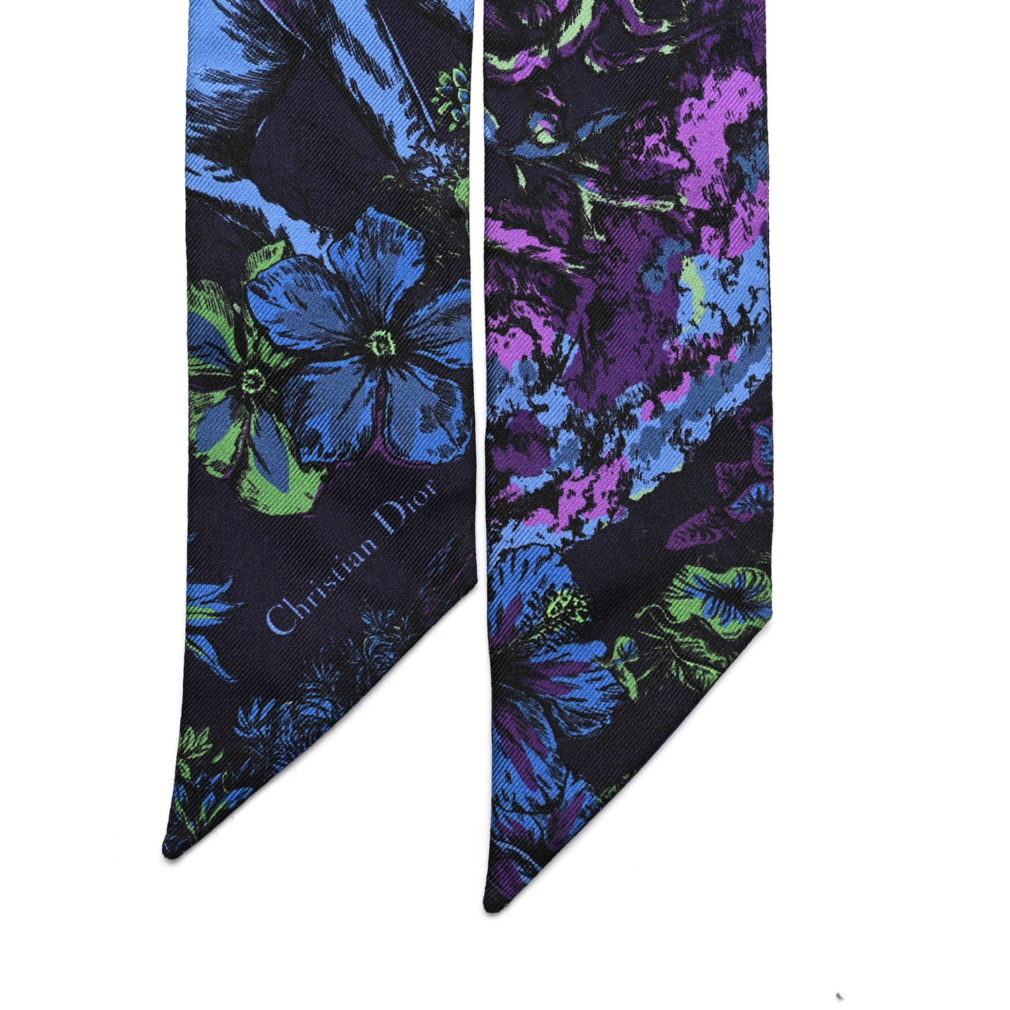 Silk Mitzah Scarf Multicolor