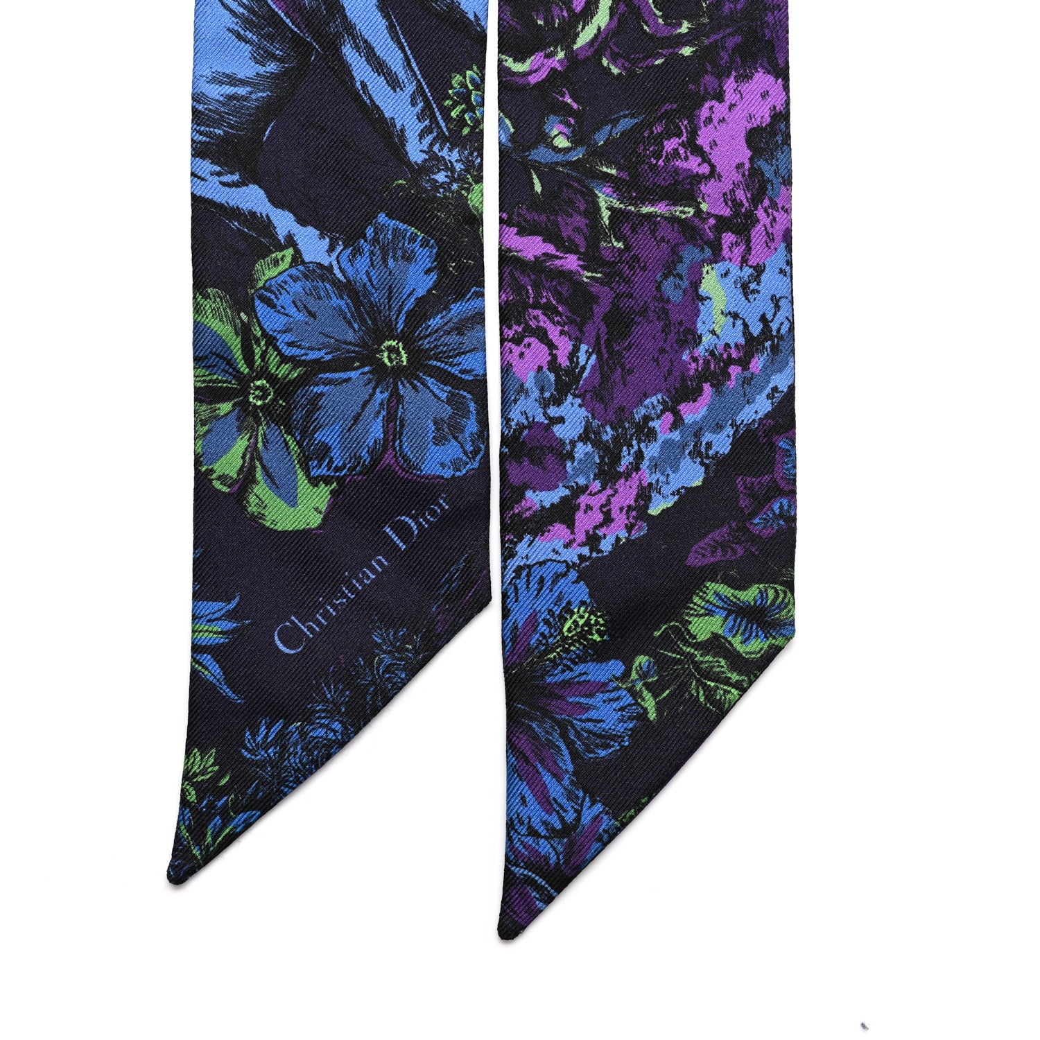 Christian Dior Silk Mitzah Scarf Multicolor 2 of 4