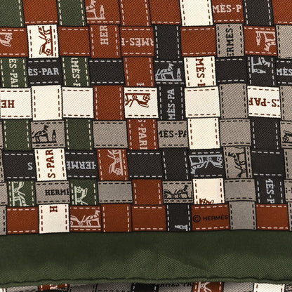 Hermes Silk Bolduc Au Carre Scarf 90 4 of 5