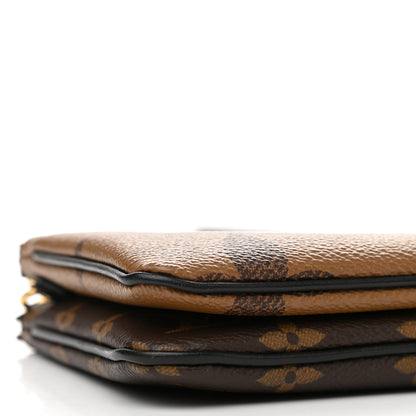 Louis Vuitton Reverse Monogram Giant Double Zip Pochette 7 of 8