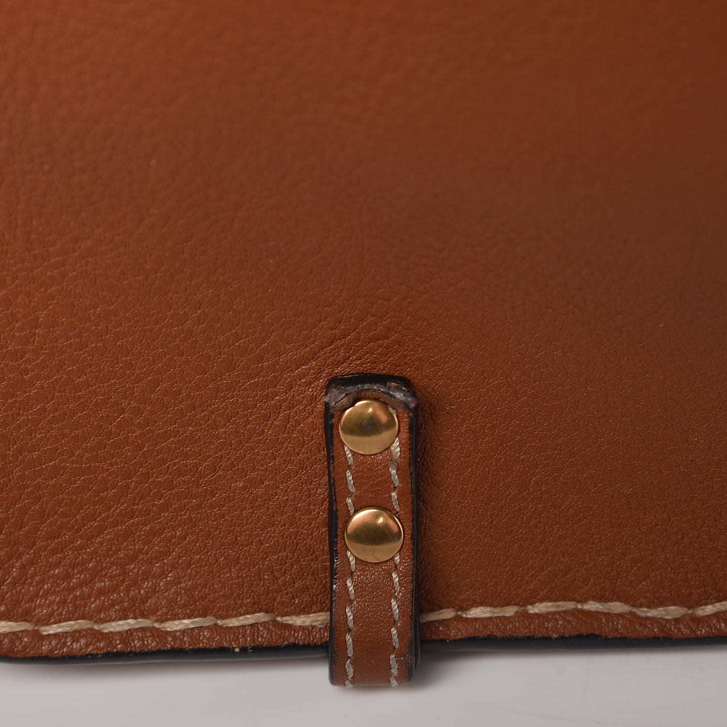 Calfskin Suede Small Jodie Camera Bag Caramel