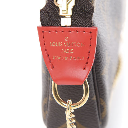 Louis Vuitton Monogram 2020 Christmas Animation Bumper Cars Mini Pochette Accessories Coquelicot 5 of 7
