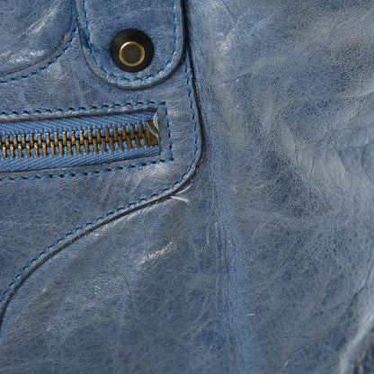 Balenciaga Chevre Classic Hardware Purse Bleu 24 of 24