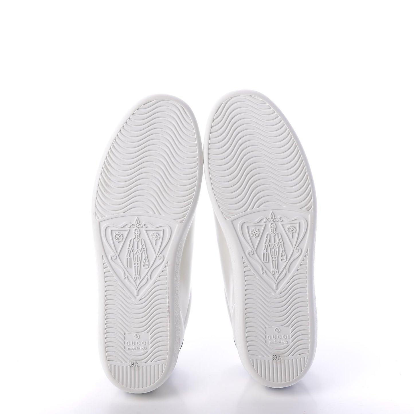 Calfskin Miro Soft Tennis Embroidered Womens Ace Sneakers 39.5 White Rio Blue