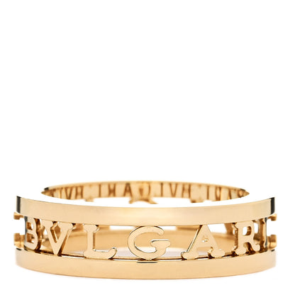 Bulgari 18K Yellow Gold B.Zero1 One-Band Logo Ring 52 6 4 of 7