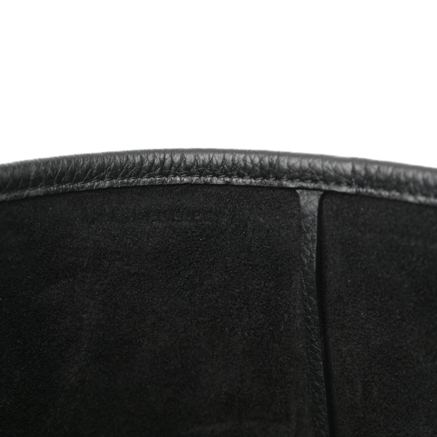 Grained Calfskin Medium N/S Park Tote Black