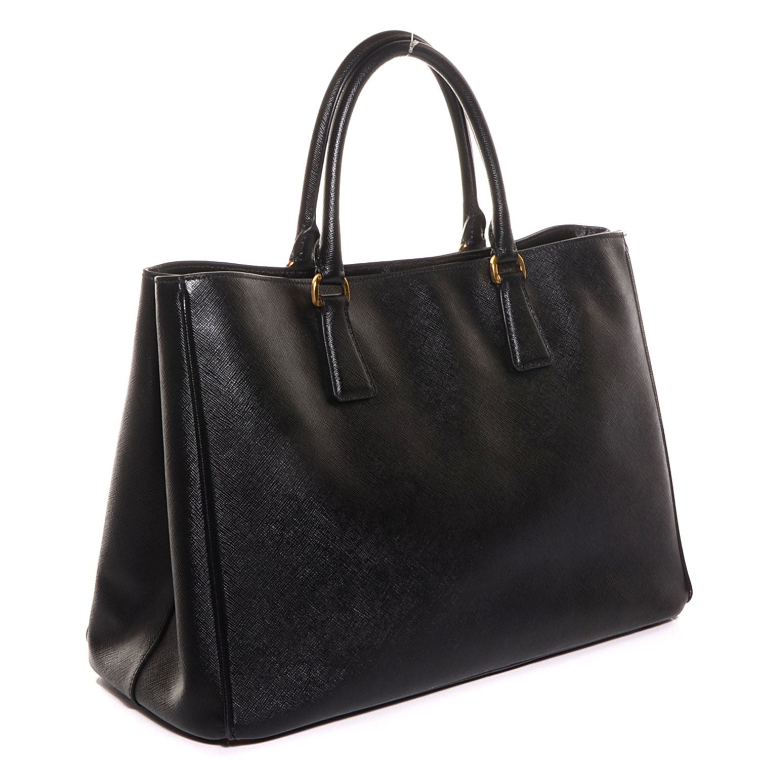 Prada Saffiano Lux Large Tote Nero Black 3 of 11