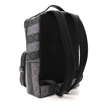 Louis Vuitton X NIGO Monogram Eclipse Stripes LV Heart Modular Utilitary Backpack 3 of 11