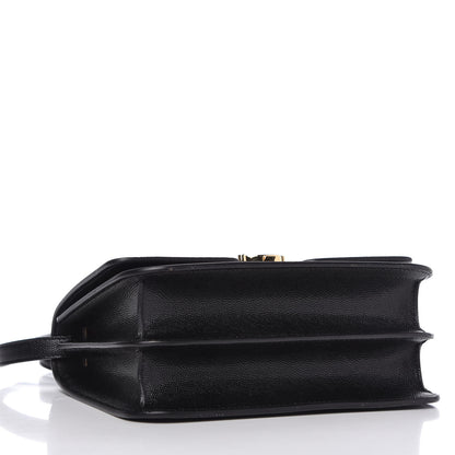 Burberry Grained Calfskin Small TB Bag Black 4 of 9