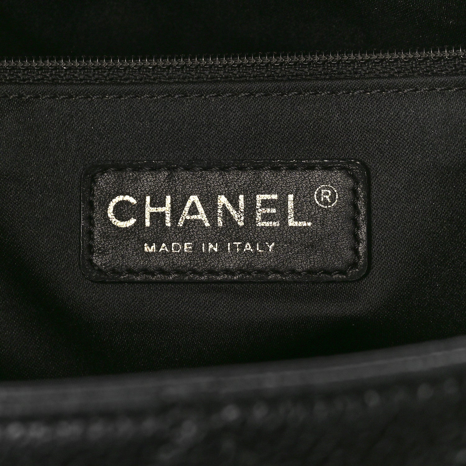 Chanel Caviar Quilted Grand Shopping Tote GST Black 7 of 10