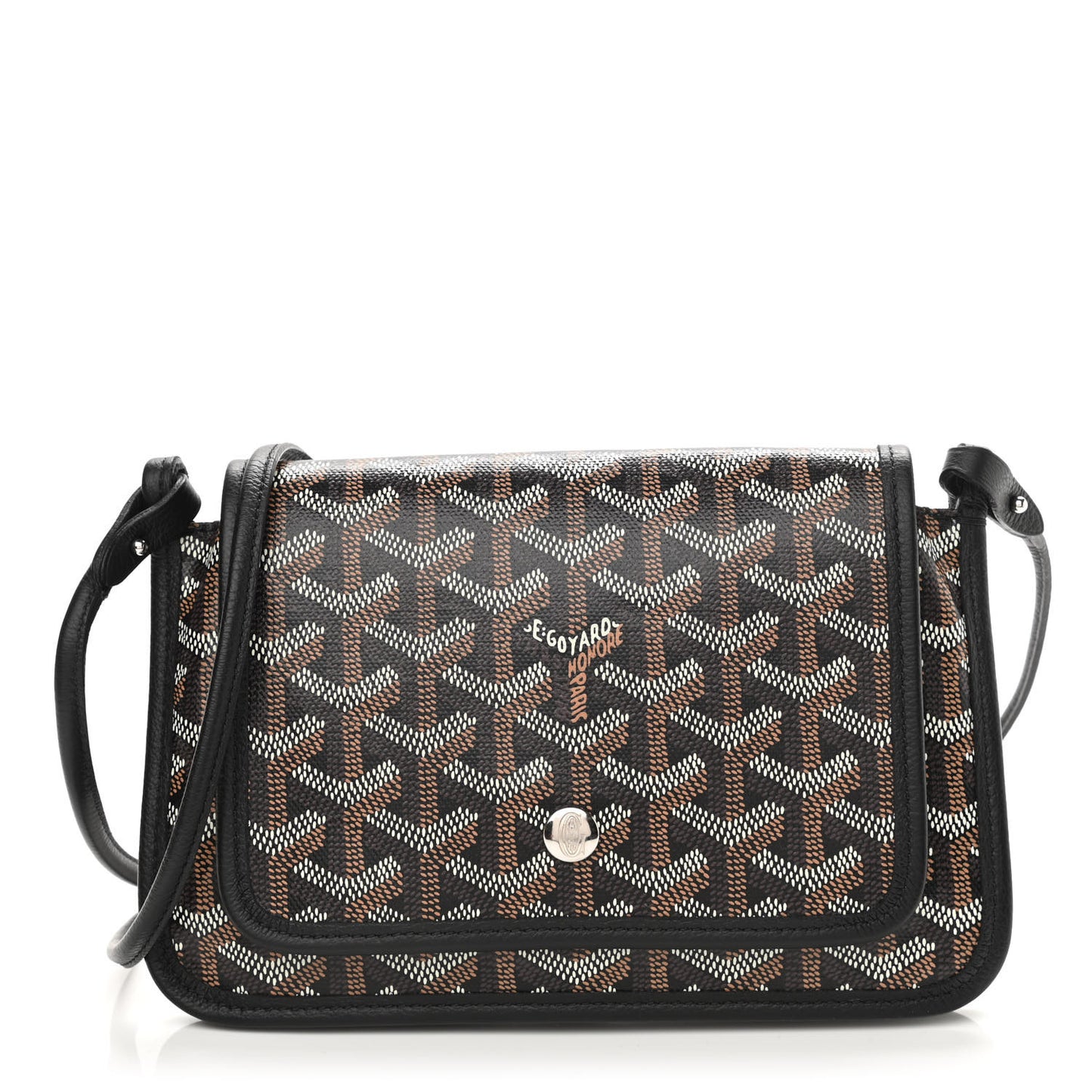 Goyardine Plumet Wallet Clutch Black