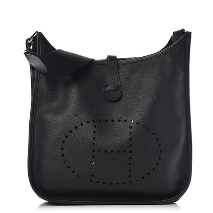 Hermes Epsom Evelyne III PM Black 1 of 10