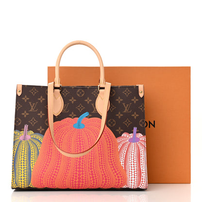Louis Vuitton LV X YK Monogram Pumpkin Onthego MM Multicolor 10 of 10