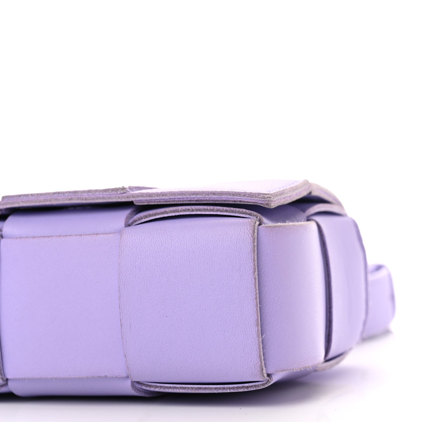 Lambskin Intreccio Candy Cassette Crossbody Bag Wisteria