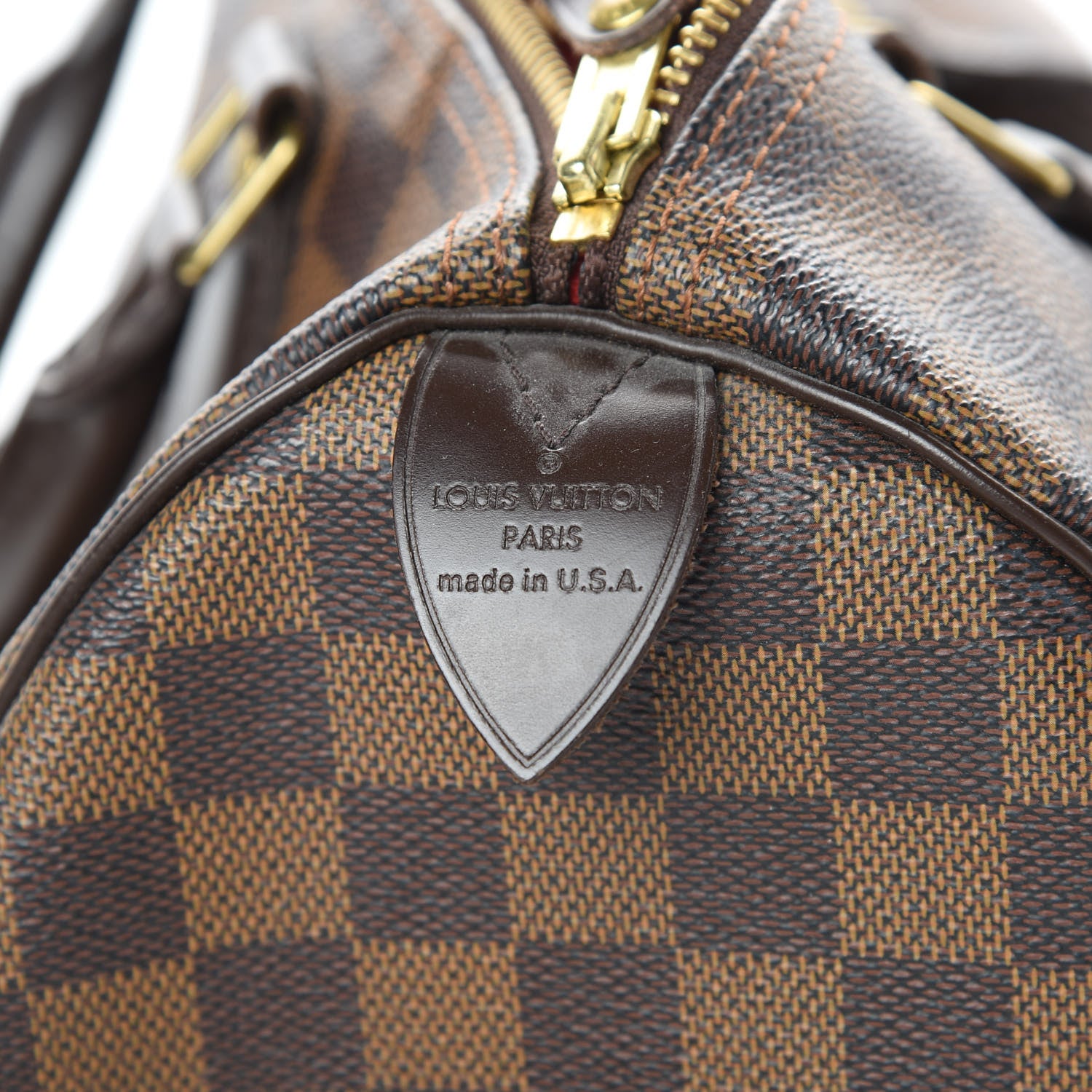 Louis Vuitton Damier Ebene Speedy 30 6 of 16