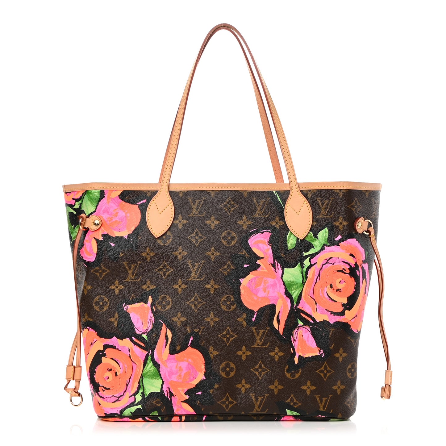 Monogram Roses Neverfull MM