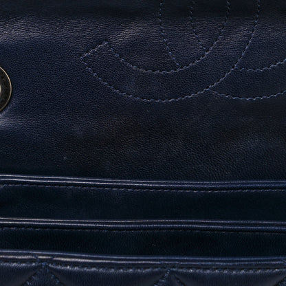 Chanel Lambskin Quilted Small Trendy CC Flap Dual Handle Bag Navy 14 of 17