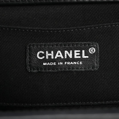 Chanel Patent CC Quilted Timeless Clutch Black 6 of 14