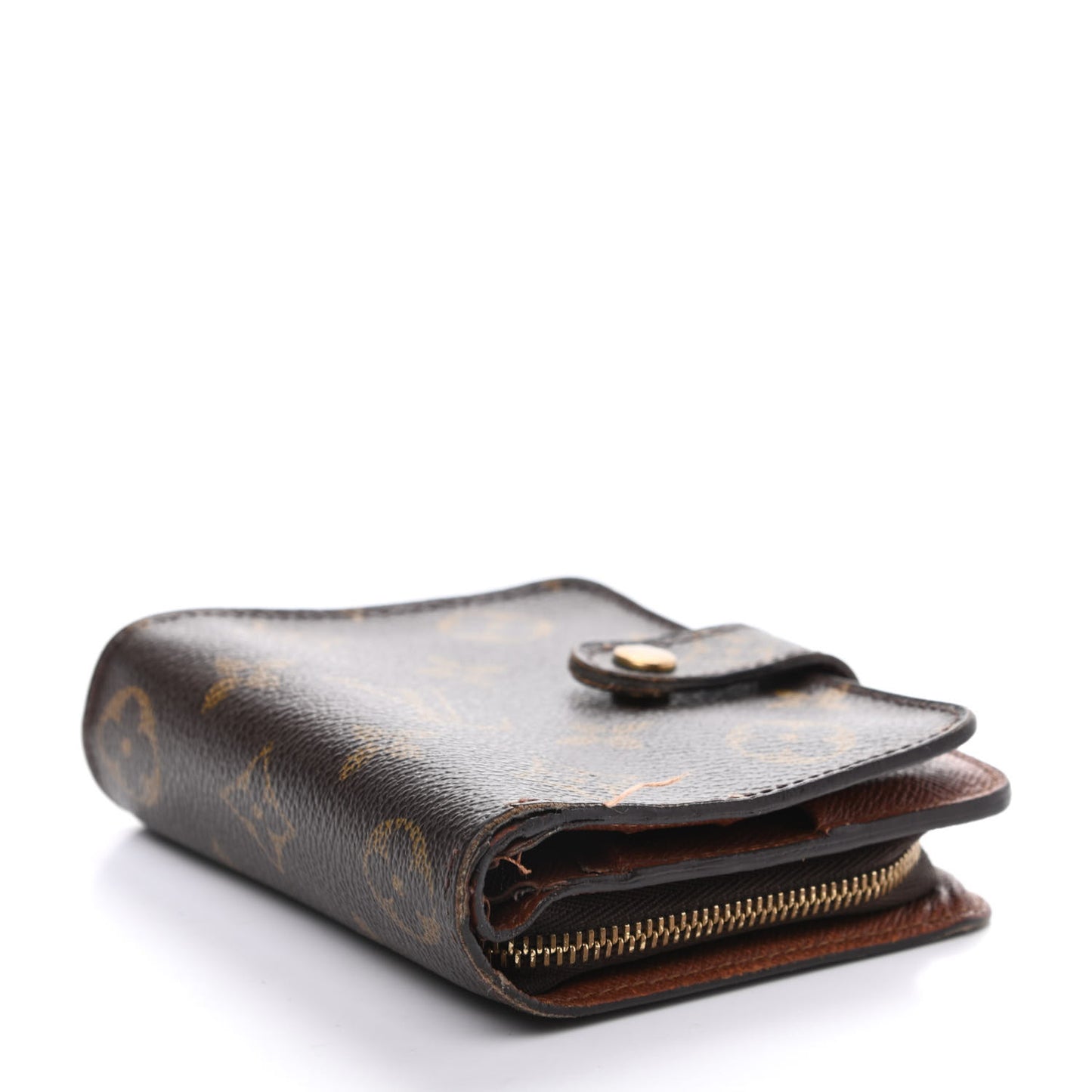 Monogram Compact Zippe Zipped Wallet