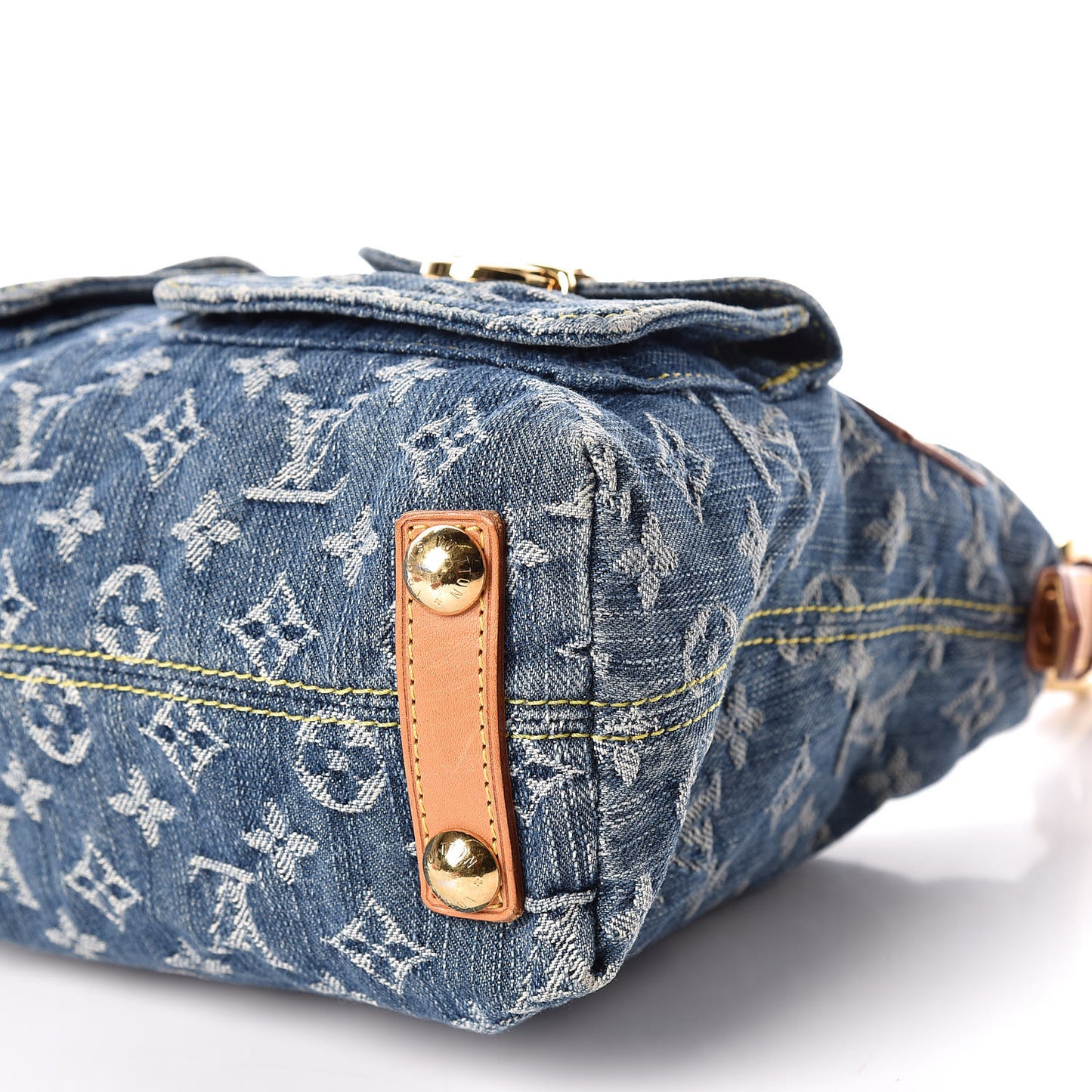 Monogram Denim Baggy PM Blue