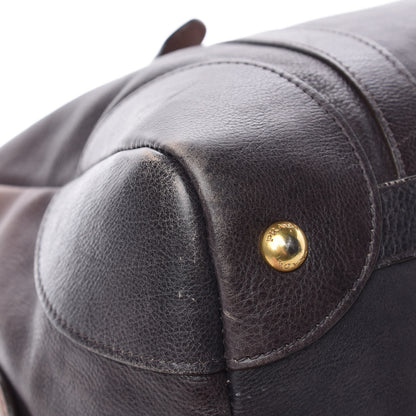 Prada Glace Calf Shoulder Bag Fumo Sfumato 12 of 14