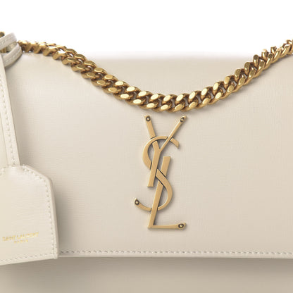 Saint Laurent Calfskin Medium Monogram Sunset Crema Soft 11 of 11