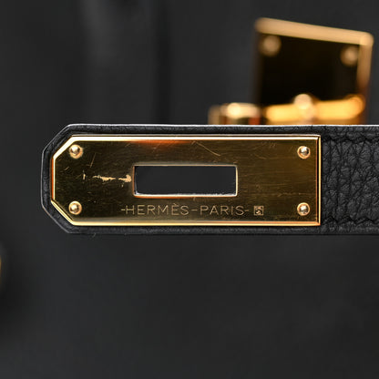 Hermes Togo Birkin 35 Black 26 of 33