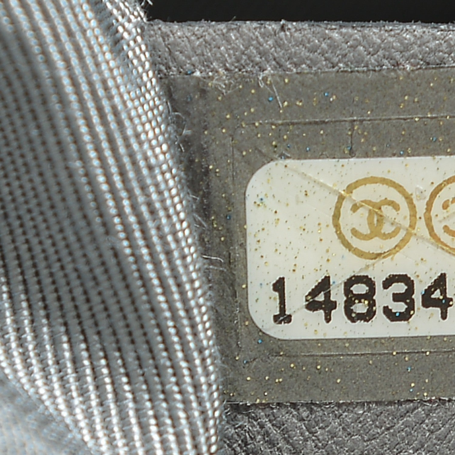 Chanel Calfskin Ultra Stitch Tote Grey 7 of 8
