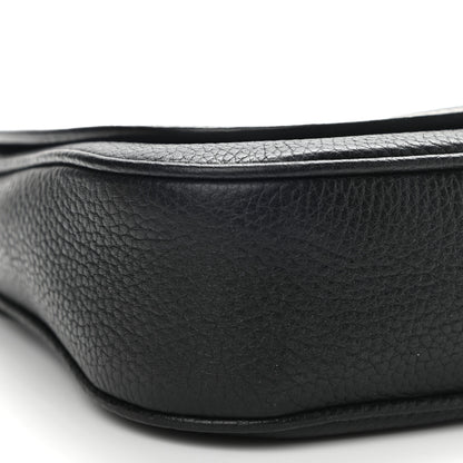Gucci Pebbled Calfskin Medium Soho Flap Crossbody Black 9 of 10