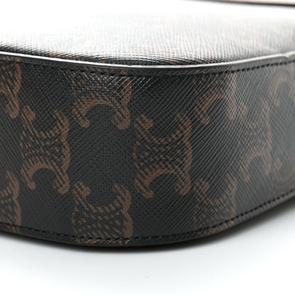 Celine Triomphe Canvas Small Camera Bag Tan 9 of 16