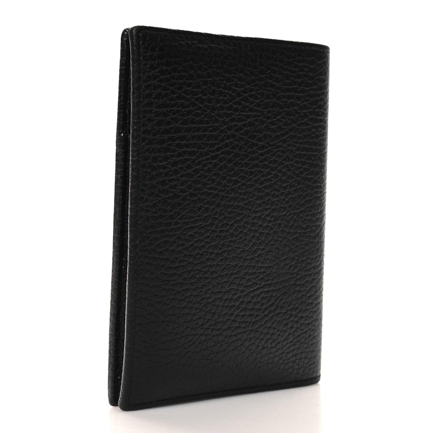 Calfskin GG Marmont Passport Case Black