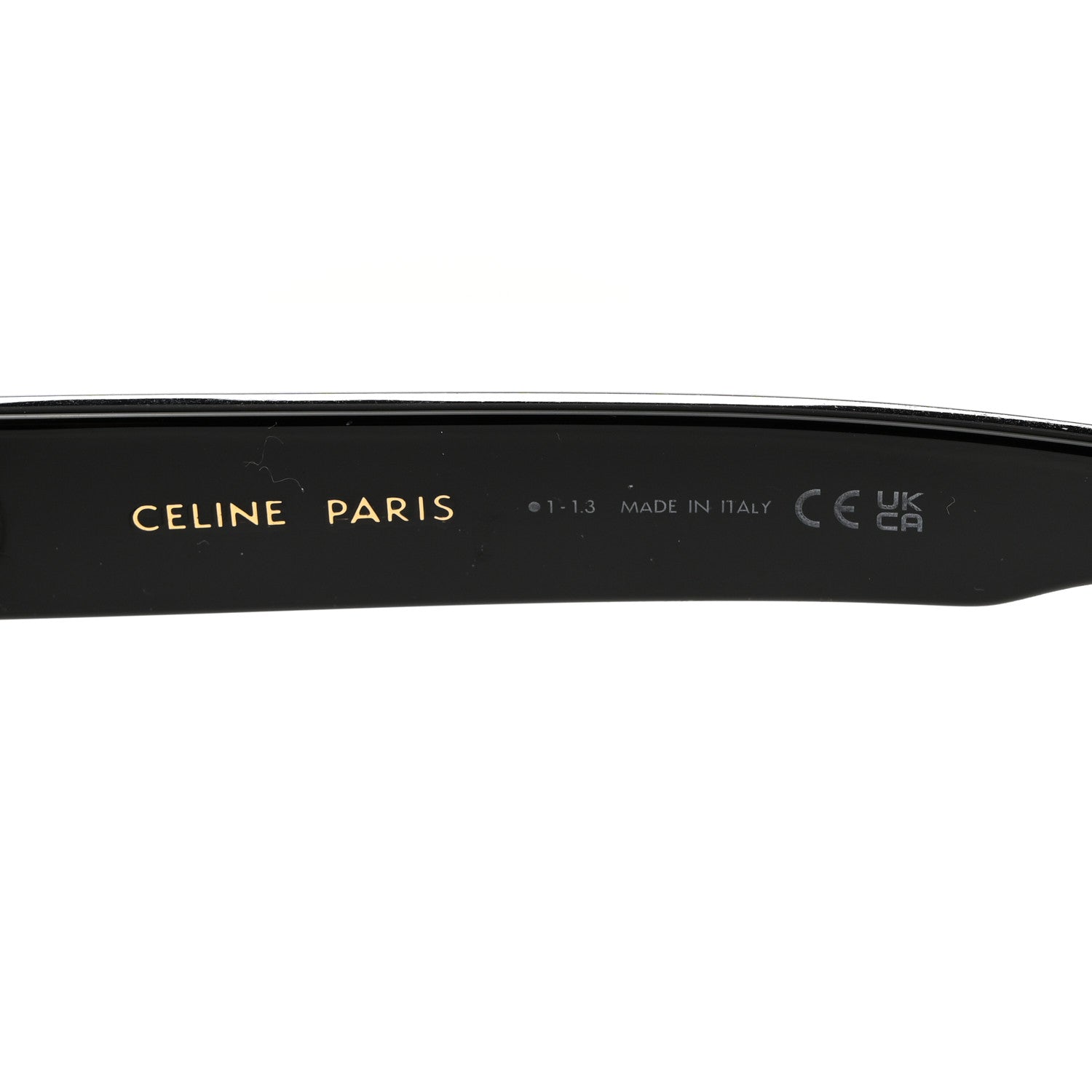 Celine Acetate Triomphe 01 Sunglasses CL 40194U Black 6 of 7