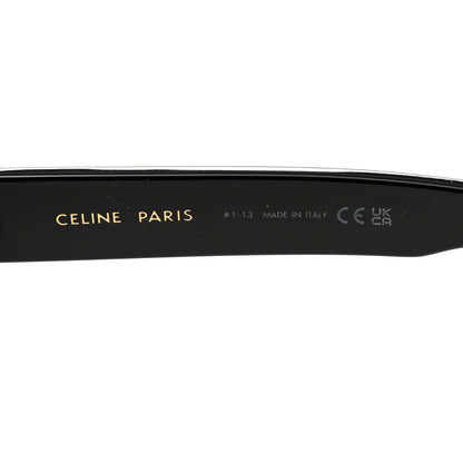 Celine Acetate Triomphe 01 Sunglasses CL 40194U Black 6 of 7