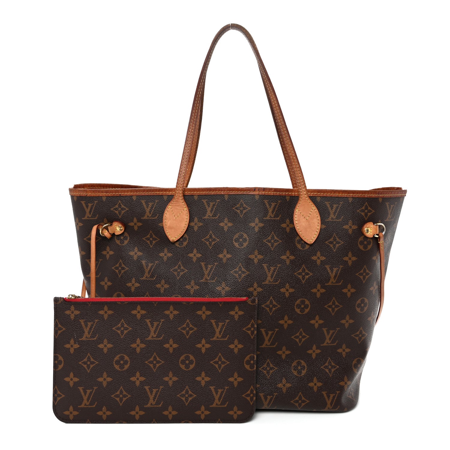 Louis Vuitton Monogram Neo Neverfull MM Cherry 3 of 14
