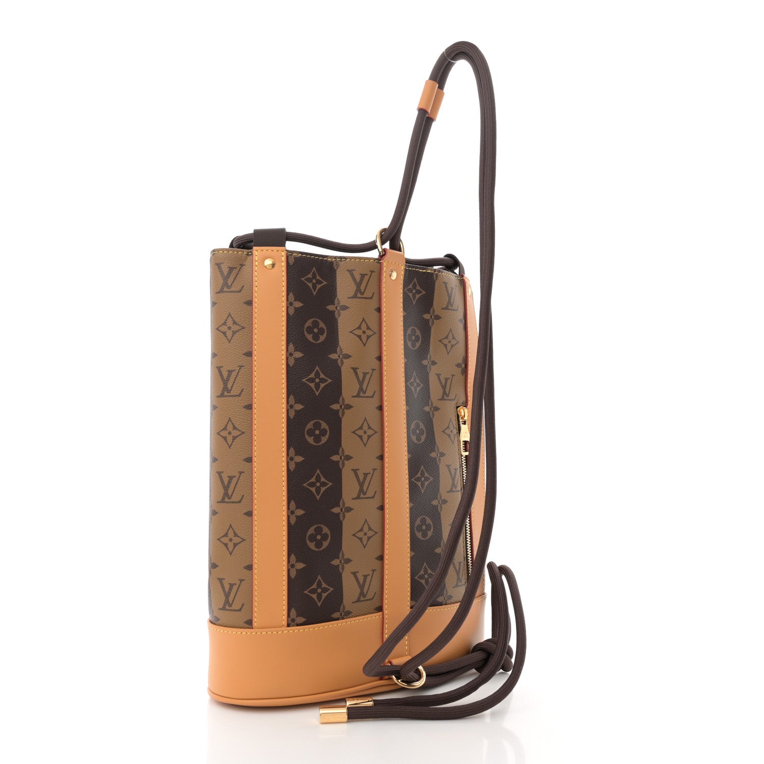 Louis Vuitton X NIGO Reverse Monogram Stripes Randonee Messenger 3 of 10