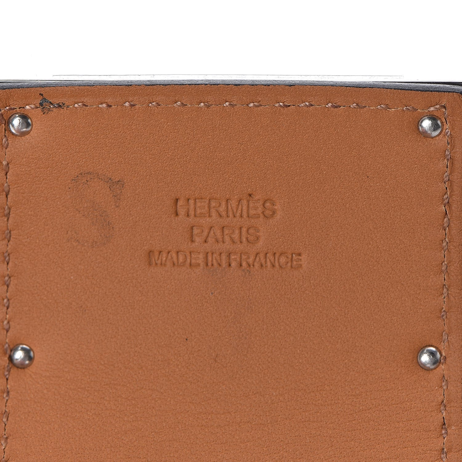 Hermes Tadelakt Kelly Extreme Bracelet S Rouge H 5 of 5