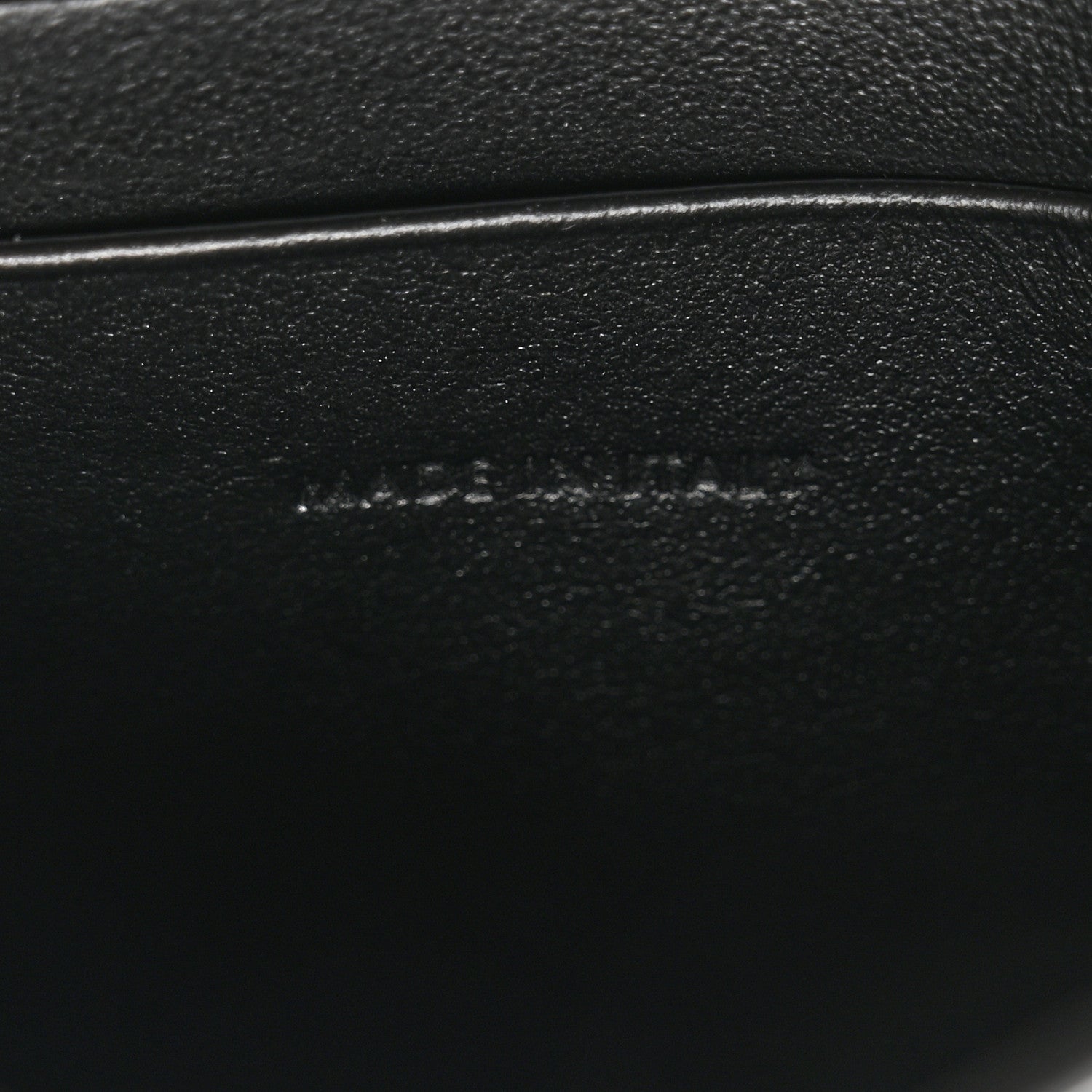 Celine Shiny Calfskin Triomphe Flap Card Holder Black 7 of 9