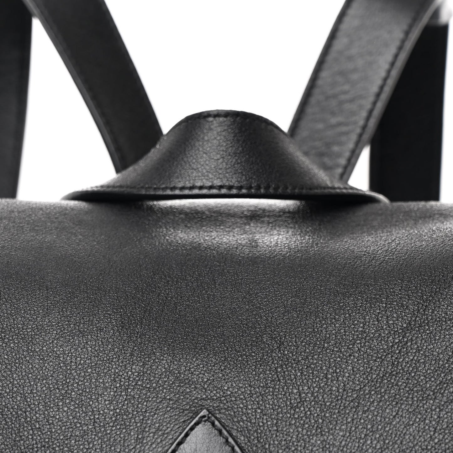 Calfskin Fringe Festival Backpack Black