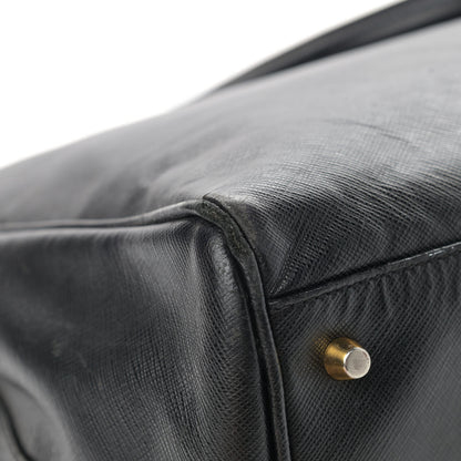 Prada Saffiano Large Galleria Double Zip Tote Black 13 of 29