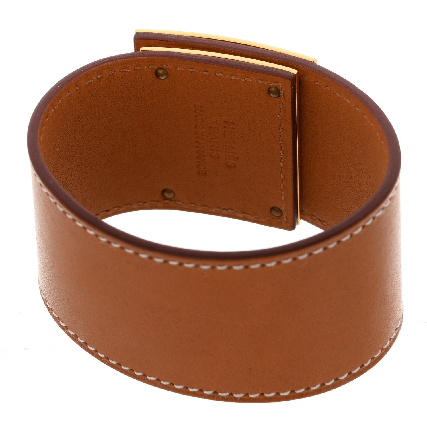 Hermes Swift Kelly Dog Bracelet Gold 4 of 6