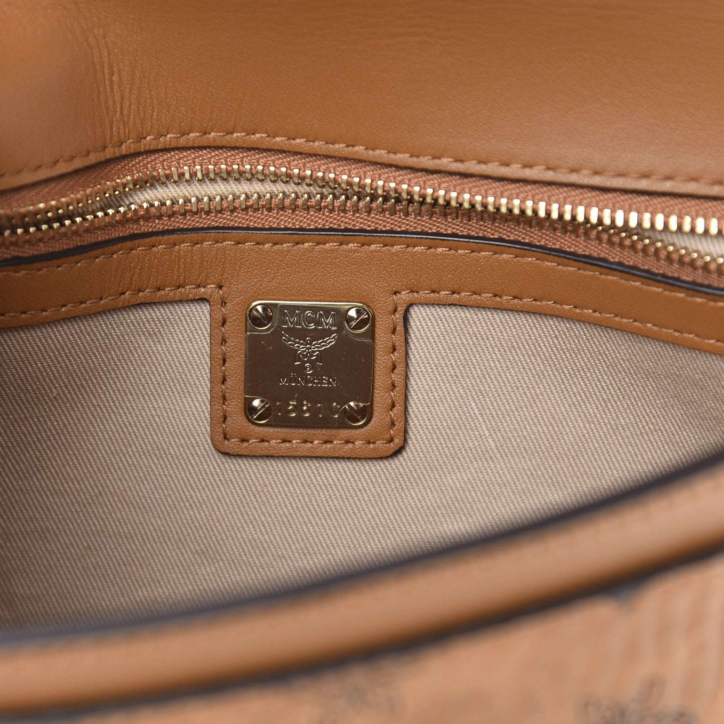 Visetos Millie Wallet On Chain Cognac